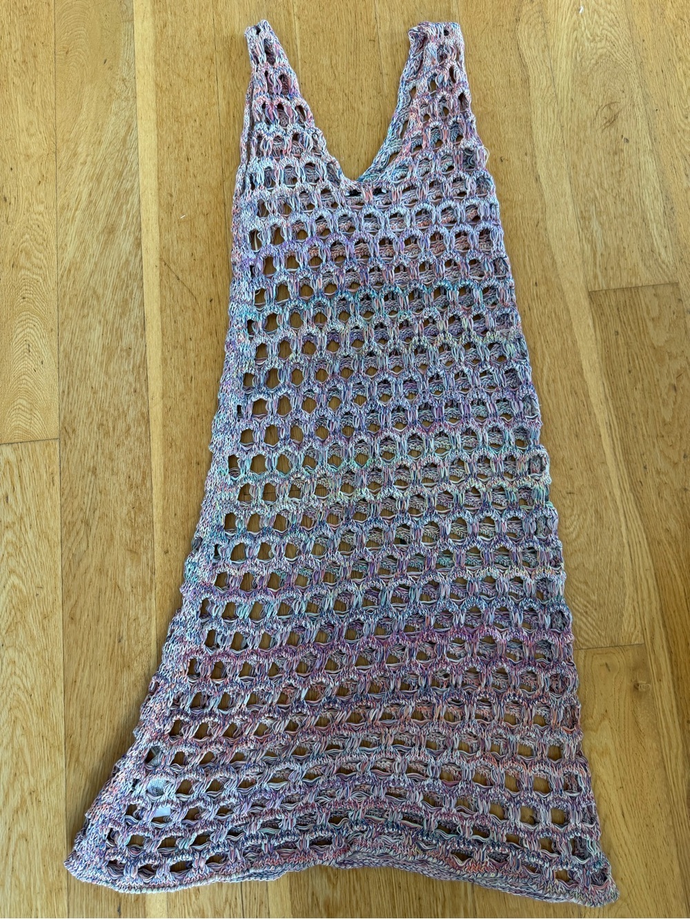 Zara knit beach coverup